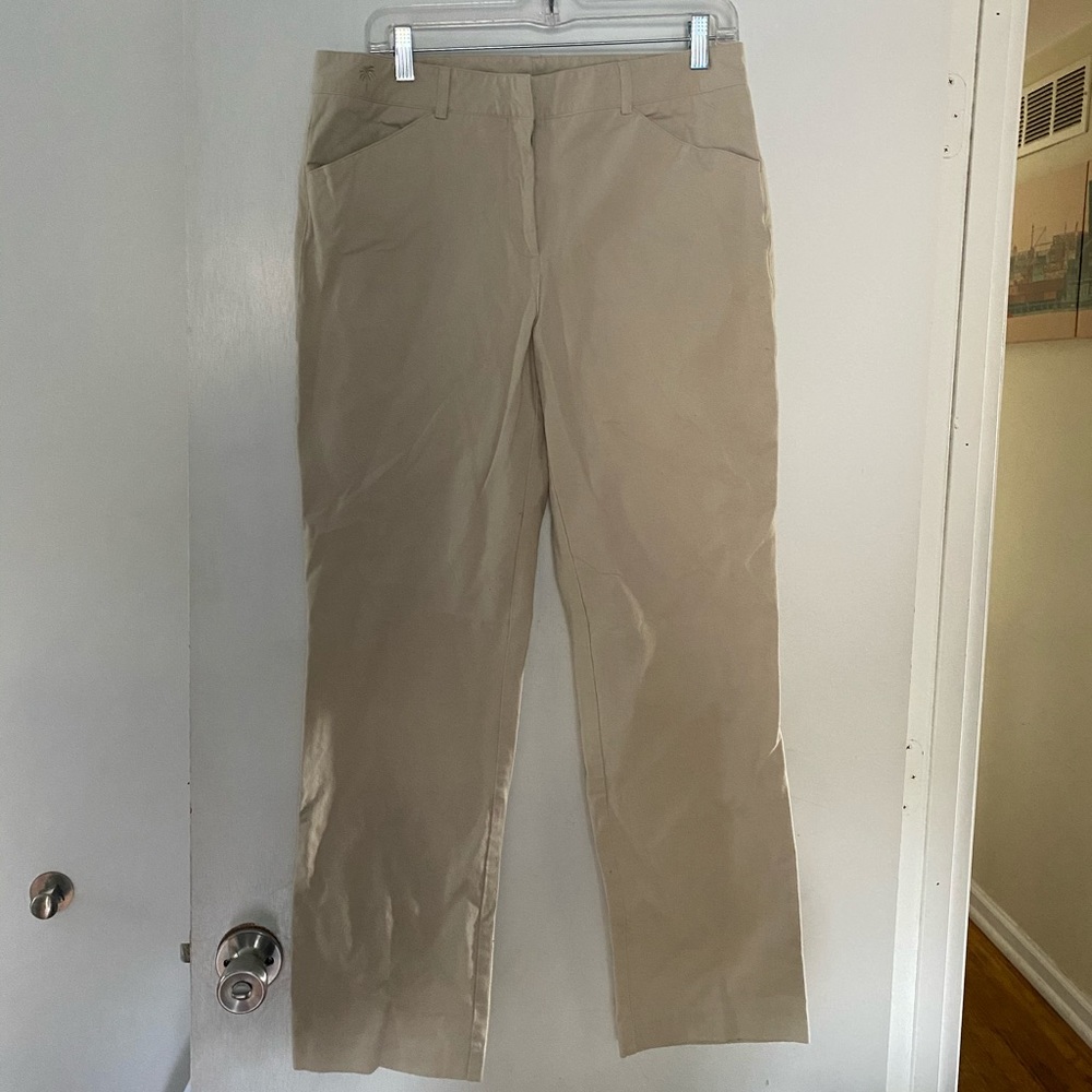 Lilly Pulitzer Khaki straight leg pants